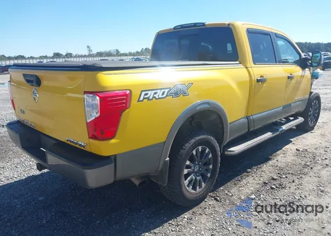 2016 Nissan Titan Xd Pro-4X Diesel из США, поврежденный, VIN 1N6BA1F48GN506966